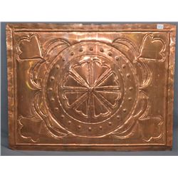 NEW MEXICAN COPPER PLAQUE
