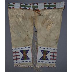 SIOUX CHILD'S BEADED PANTS