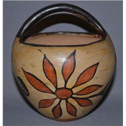 SANTO DOMINGO POTTERY BASKET