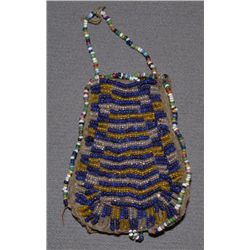 PLAINS BEADED POUCH
