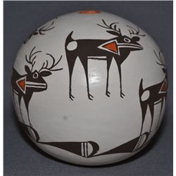 ACOMA POTTERY SEED JAR