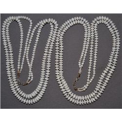 TWO SANTO DOMINGO NECKLACES