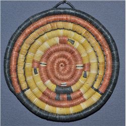HOPI BASKETRY PLAQUE