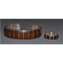 NAVAJO BRACELET AND RING