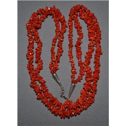 PUEBLO CORAL NECKLACE
