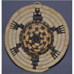 HOPI BASKETRY PLAQUE