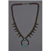 Image 1 : NAVAJO SQUASH BLOSSOM NECKLACE