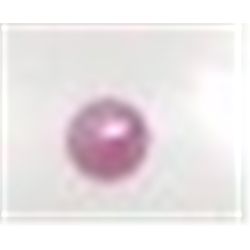.13 CARAT BURMA RUBY *EXTREMELY RARE-GEM QUALITY* ROUND CUT & FACETED GEMSTONE!! GEMSTONE CAME OUT O