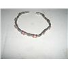 Image 2 : VINTAGE STERLING SILVER & OPAL BRACELET STAMPED *925* OPALS ARE REAL NICE COLORED WITH 9 TOTAL!!