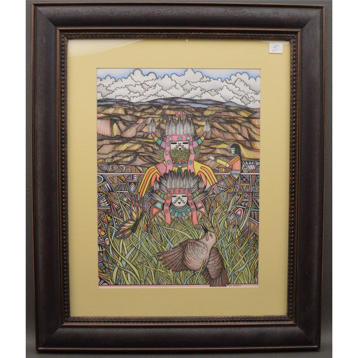 ORIGINAL HOPI DRAWING