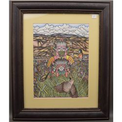 ORIGINAL HOPI DRAWING