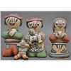 Image 1 : FOUR SANTA CLARA POTTERY FIGURES