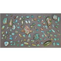 COLLECTION OF TURQUOISE CABS