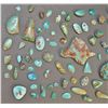 Image 2 : COLLECTION OF TURQUOISE CABS