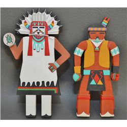 TWO NAVAJO DOLLS