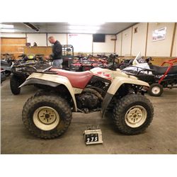 1988 Yamaha Big Bear 350    SN-JY42HRW04J0052209