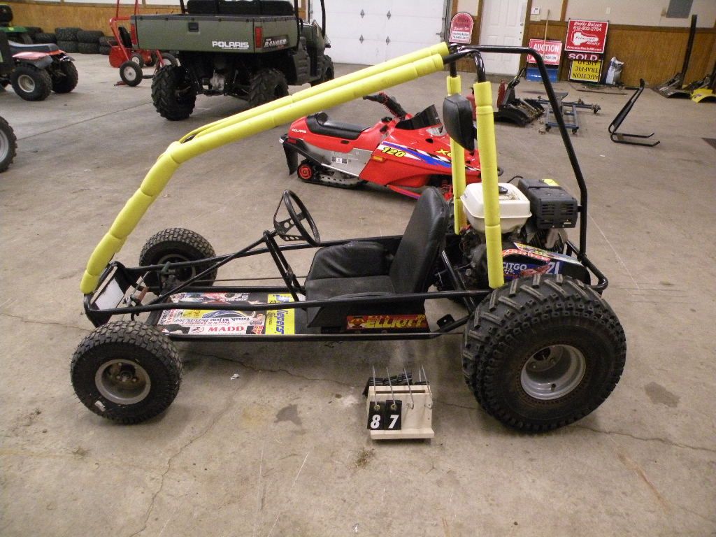Trail Buster go cart 8hp Honda GX series motor