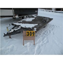 75" x 10 ft HOME MADE trailer