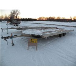 2000 Aluma Aluminu trailer SN# 1YGSF2421YB002856
