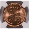 Image 3 : 1938 LINCOLN CENT, NGC MS-66 RED!