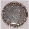 Image 2 : 1895 BARBER HALF DOLLAR, PCI AU-58  WHITE