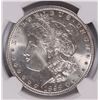 Image 2 : 1898 MORGAN SILVER DOLLAR, NGC MS-64  BLAST WHITE