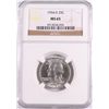 Image 1 : 1954-D WASHINGTON QUARTER NGC MS-65