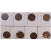 Image 2 : (8) 1889 INDIAN HEAD CENTS