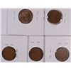 Image 2 : (5) 1909 LINCOLN CENTS
