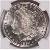 Image 2 : 1880-S MORGAN SILVER DOLLAR, NGC MS-66+