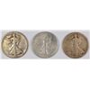 Image 1 : DEALERS: 2-1919-D WALKING LIBERTY HALF DOLLAR VG & 1-1919-D WALKING LIBERTY HALF