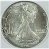Image 1 : 1994 AMERICAN SILVER EAGLE, GEM UNC.
