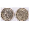 Image 2 : 1940 & 1941 WALKING LIBERTY HALF DOLLARS CH AU