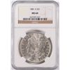 Image 1 : 1881-S MORGAN DOLLAR NGC MS-64