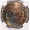 Image 2 : 1884-CC MORGAN DOLLAR NGC MS-62 (STAR) (AWESOME TONING)