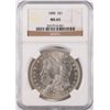 Image 1 : 1888 MORGAN DOLLAR NGC MS-65