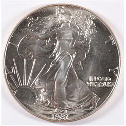 1987 SILVER AMERICAN EAGLE