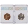 Image 2 : 1979 SUSAN B ANTHONY DOLLAR & 2004-S PROOF SACAGEWEA DOLLAR SGS 70'S