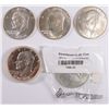 Image 1 : (5) IKE DOLLARS (40% SILVER) 4-UNC & 1-PROOF