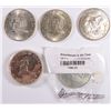Image 2 : (5) IKE DOLLARS (40% SILVER) 4-UNC & 1-PROOF