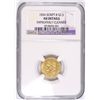 Image 1 : 1836 (SCRIPT 8) $2.5 GOLD CLASSIC HEAD NGC AU DETAILS