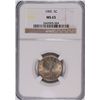 Image 1 : 1905 V-NICKEL NGC MS-65