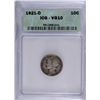 Image 1 : 1921-D MERCURY DIME ICG VG-10