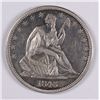 Image 1 : 1843 SEATED HALF DOLLAR AU-50