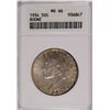 Image 1 : 1934 BOONE COMMEN HALF DOLLAR ANACS MS-66