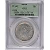 Image 1 : 1938 TEXAS COMMEN HALF DOLLAR PCGS MS-62 OGH