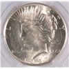 Image 2 : 1927-S PEACE SILVER DOLLAR, PCGS MS-64 BLAST WHITE!