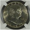 Image 2 : 1949-D FRANKLIN HALF DOLLAR, NGC MS-63 FBL