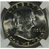 Image 2 : 1950-D FRANKLIN HALF DOLLAR, NGC MS-64 FBL