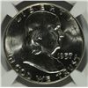Image 2 : 1957 FRANKLIN HALF DOLLAR, NGC MS-64 FBL